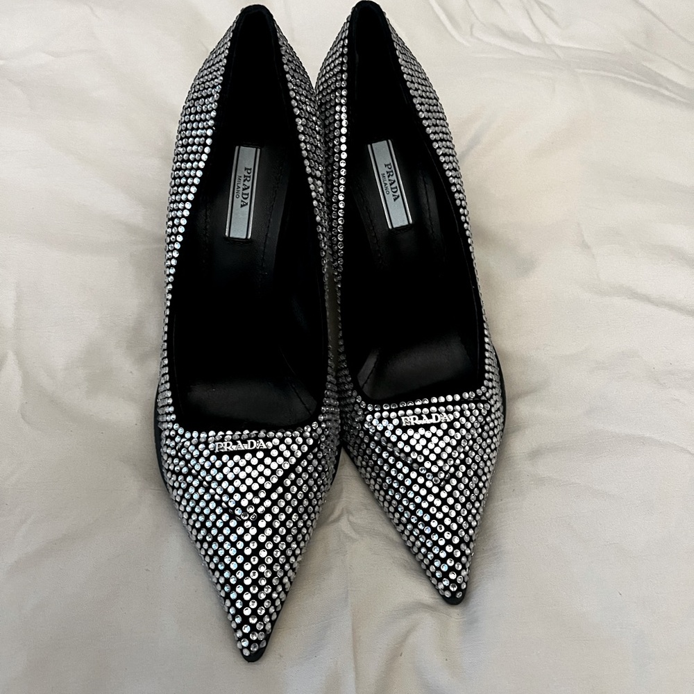 Prada Embellished Pumps